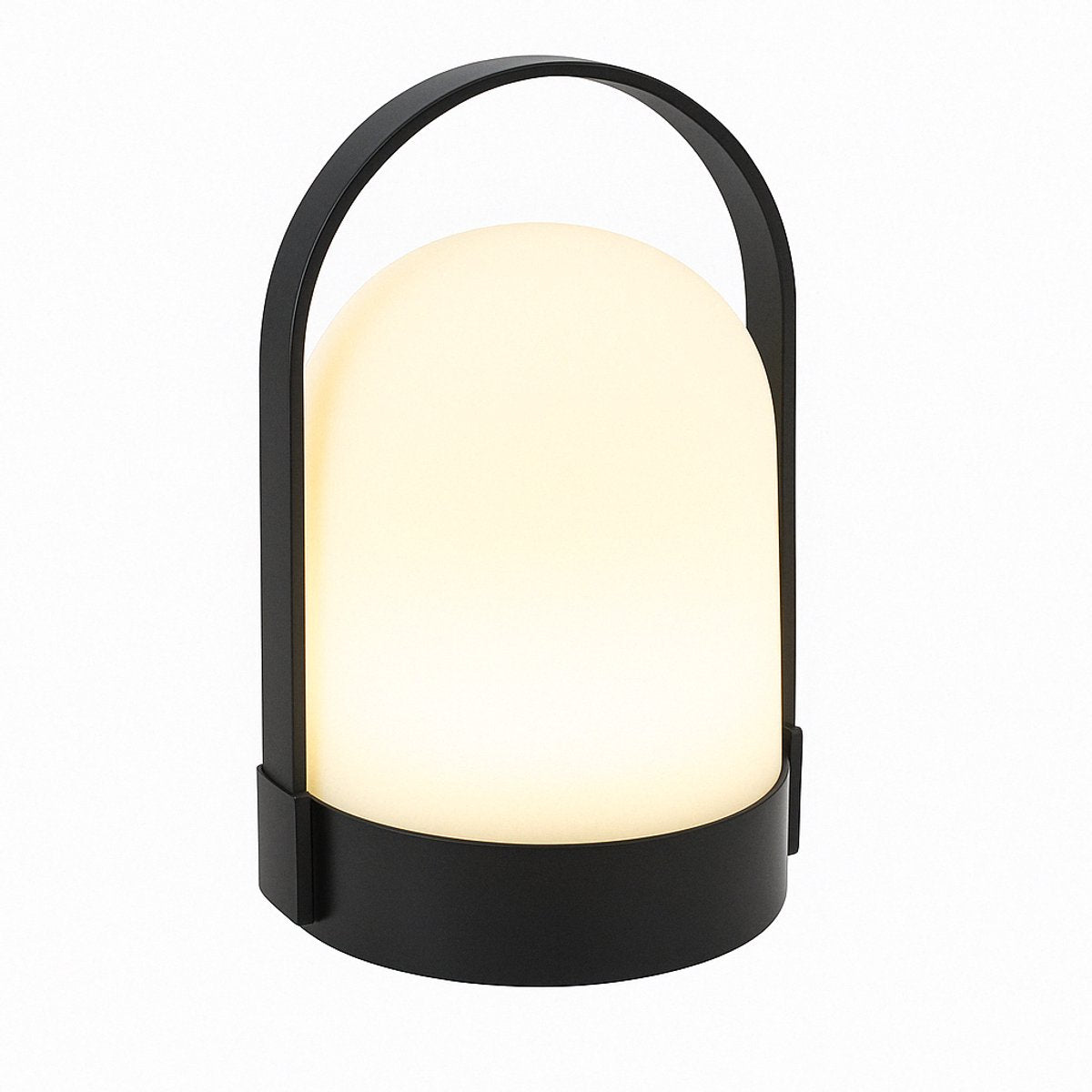 Lampe portable Grundig - lampe portable avec poignée - lampe portable blanc chaud - lampe à piles 3x AA - noir et blanc