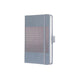 Carnet Sigel jolie - impressionner - a6 - couverture rigide - 174 pages - ligné - 80 grammes - gris glacier - si-jn208