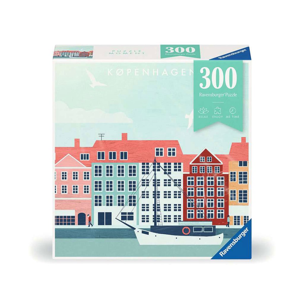 Ravensburger erwachsenenpuzzle 300 pièces - Copenhague