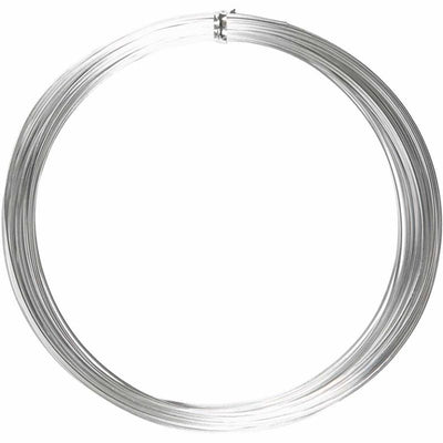 Fil alu Creativ company, rond, épaisseur 1 mm, argent, 16 m 1 rouleau