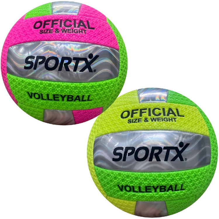Balle jouet métallique de beach-volley Sportx pour enfants.