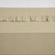 Drap de berceau à volants Meyco - sable - 100x150cm - 0,3 tog