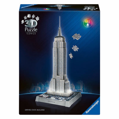 Ravensburger Puzzle 3D emblématiques de l'Empire State Building - avec lumière - 241e.
