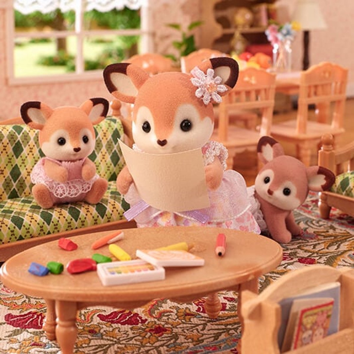 Epoch Sylvanian Families Tweeling Herten