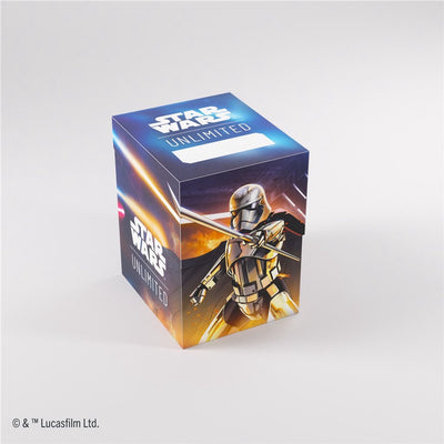 Gamegenic star wars illimité soft crate capitaine phasma stormtrooper - deckbox - tokenbox - pour star wars unlimited -