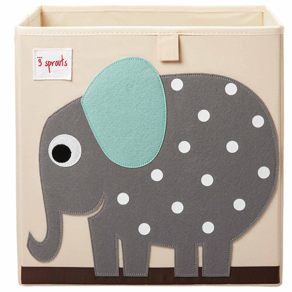 Boîte de rangement 3 pousses - éléphant