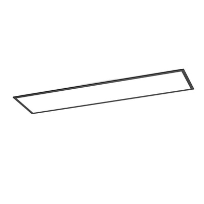 Panneau LED Eglo connect.z eglo moradillo - 119,5 x 29,5 cm - noir - lumière blanche réglable (lumière chaude, neutre et lumière du jour)