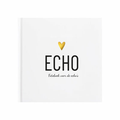 Livre d'échographie Lifestyle2love - livre de rangement pour toutes les échographies - album échographie grossesse -