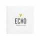 Livre d'échographie Lifestyle2love - livre de rangement pour toutes les échographies - album échographie grossesse -