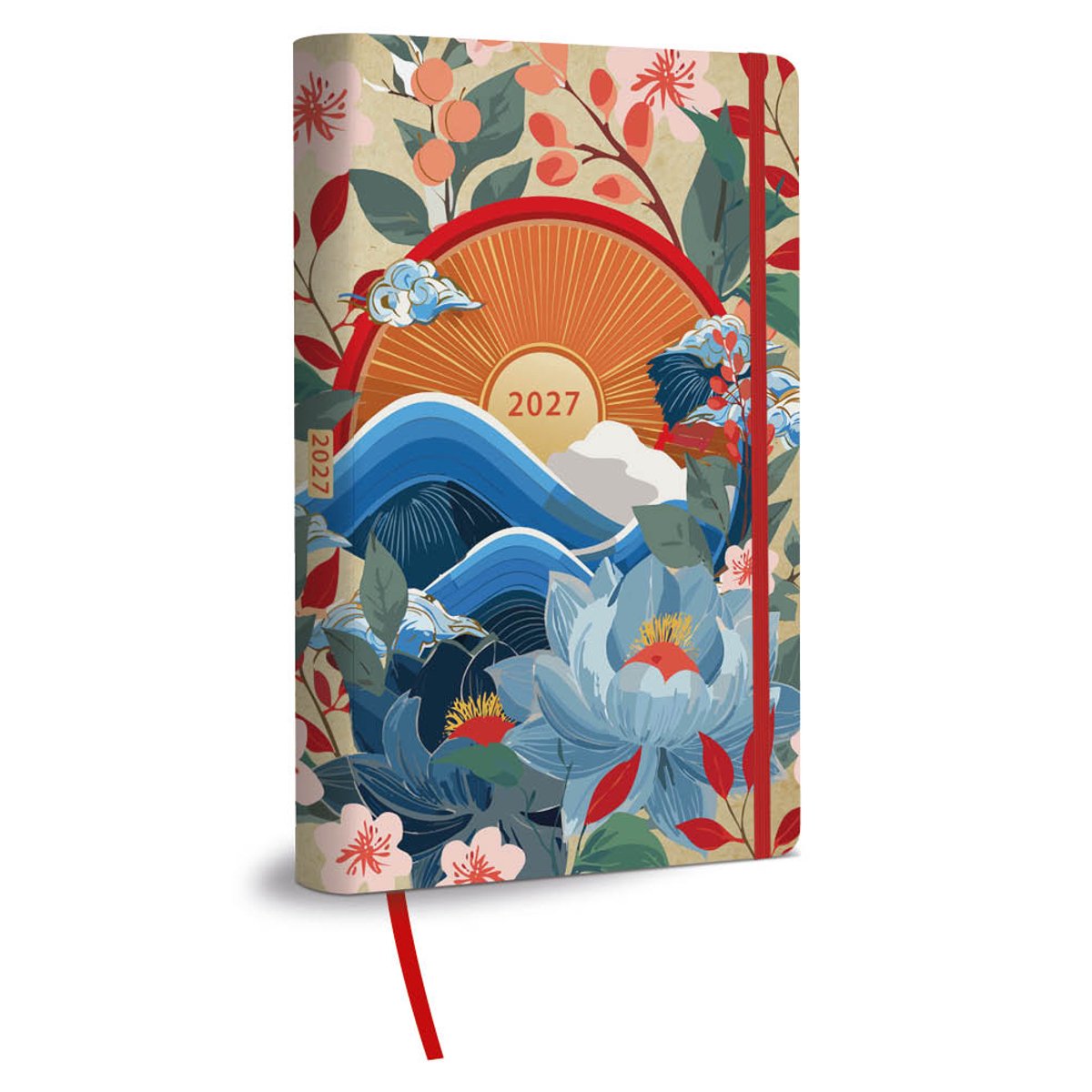 Agenda compact Comello 16 mois soleil levant 2027