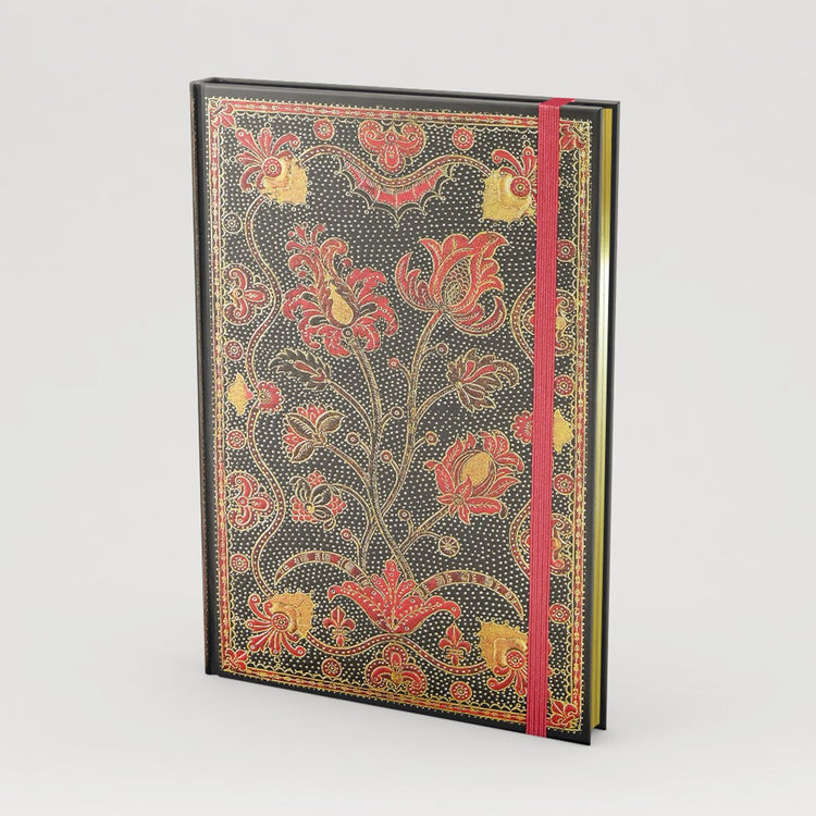 Carnet compact journal Peter Pauper - mosaïque française - avec fermeture élastique - 13x18 cm