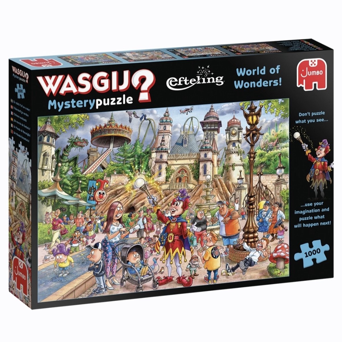 Jumbo était un puzzle d'efteling mystère 1000st.
