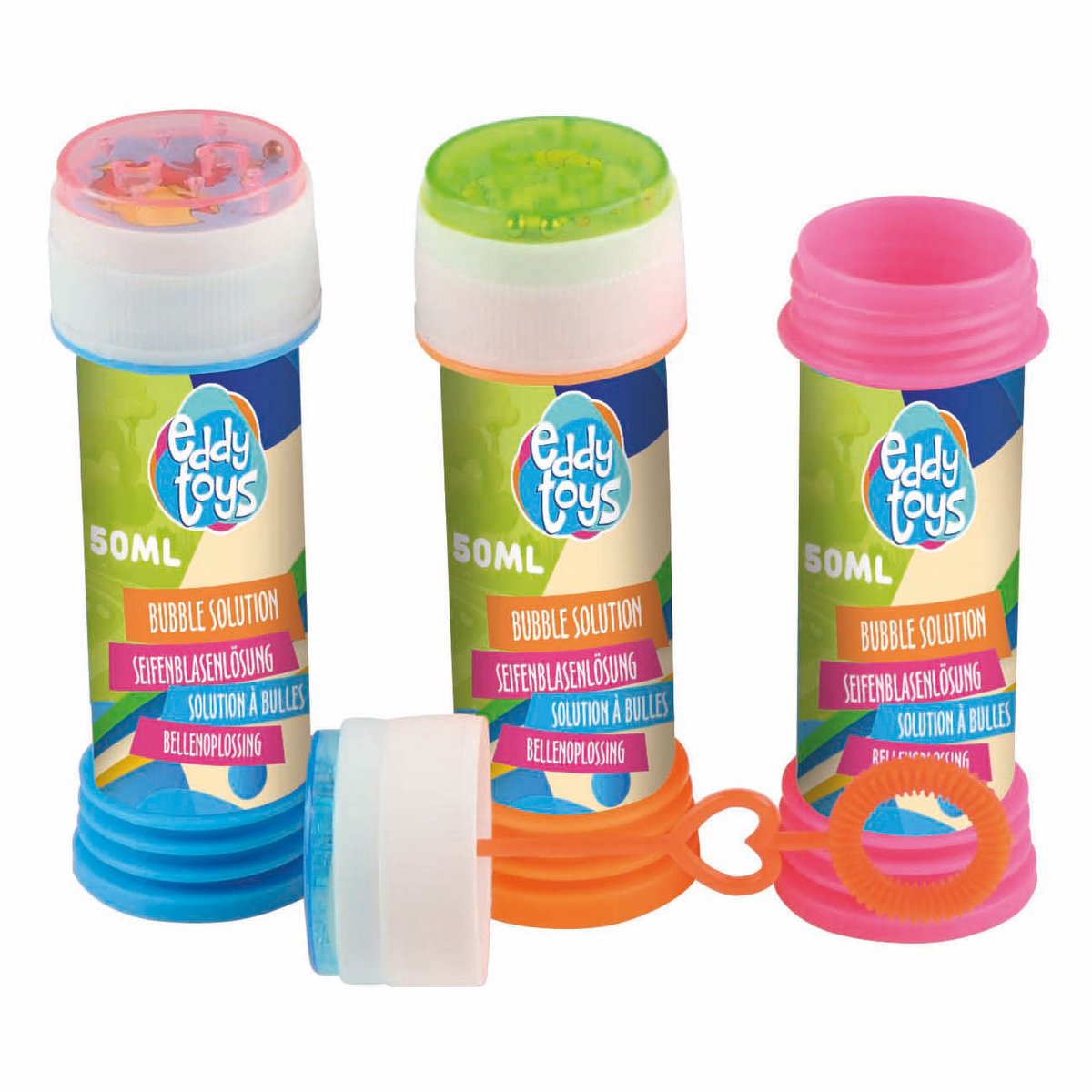 Souffleur à bulles 50ml, lot de 24 pièces