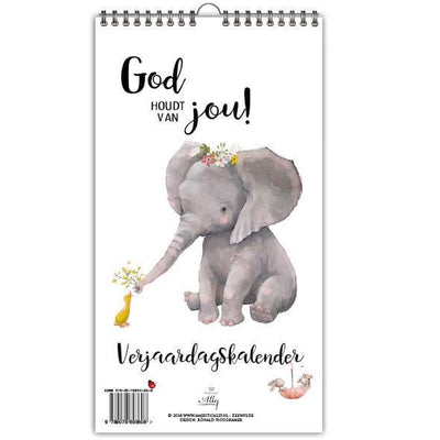 Majestueusement Dieu t'aime ! calendrier d'anniversaire