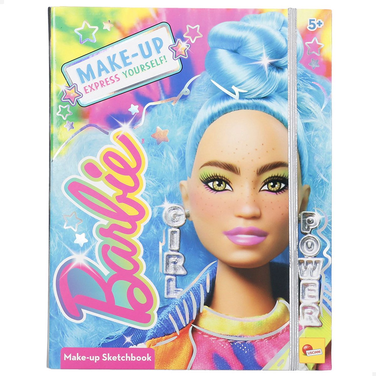 Lisciani Barbie carnet de croquis maquillage exprimez-vous