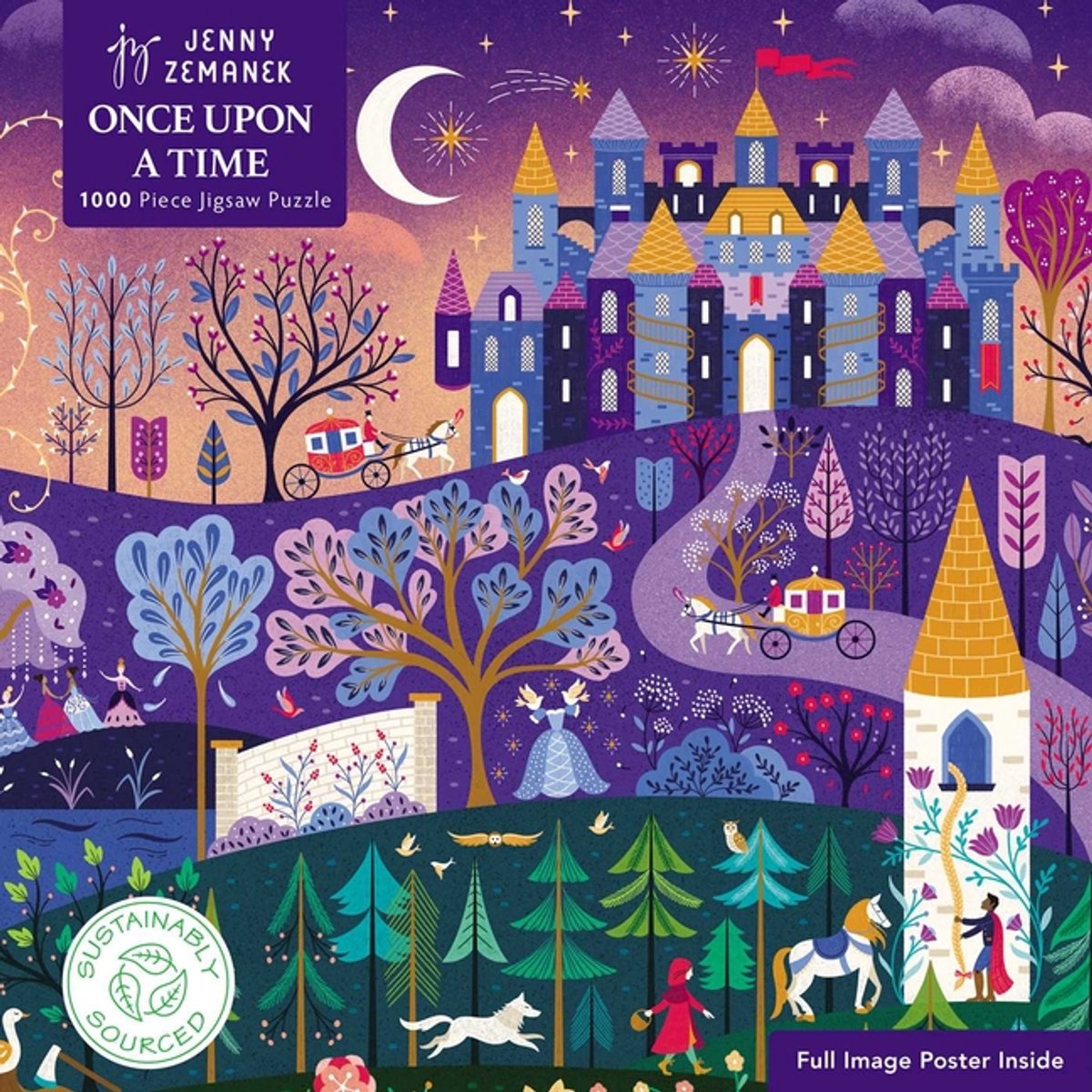 Puzzle durable pour adultes Jenny Zemanek : il était une fois