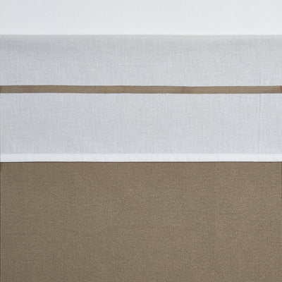 Drap de berceau Meyco - taupe - 75x100cm - 0,3 tog