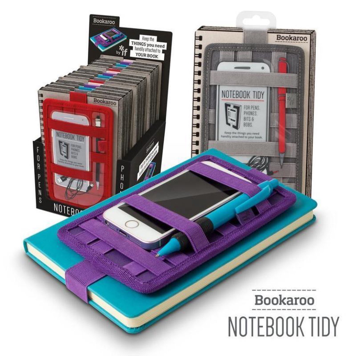 Si 40904 carnet bookaroo bien rangé violet