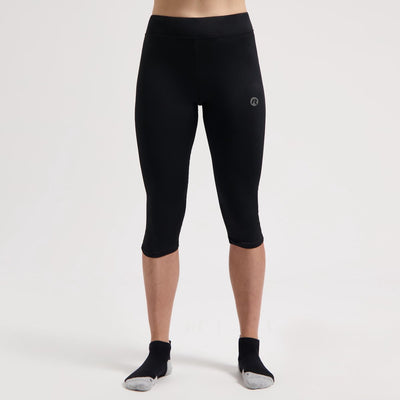 Rogelli core pantalon de course trois-quarts femme - noir - xs