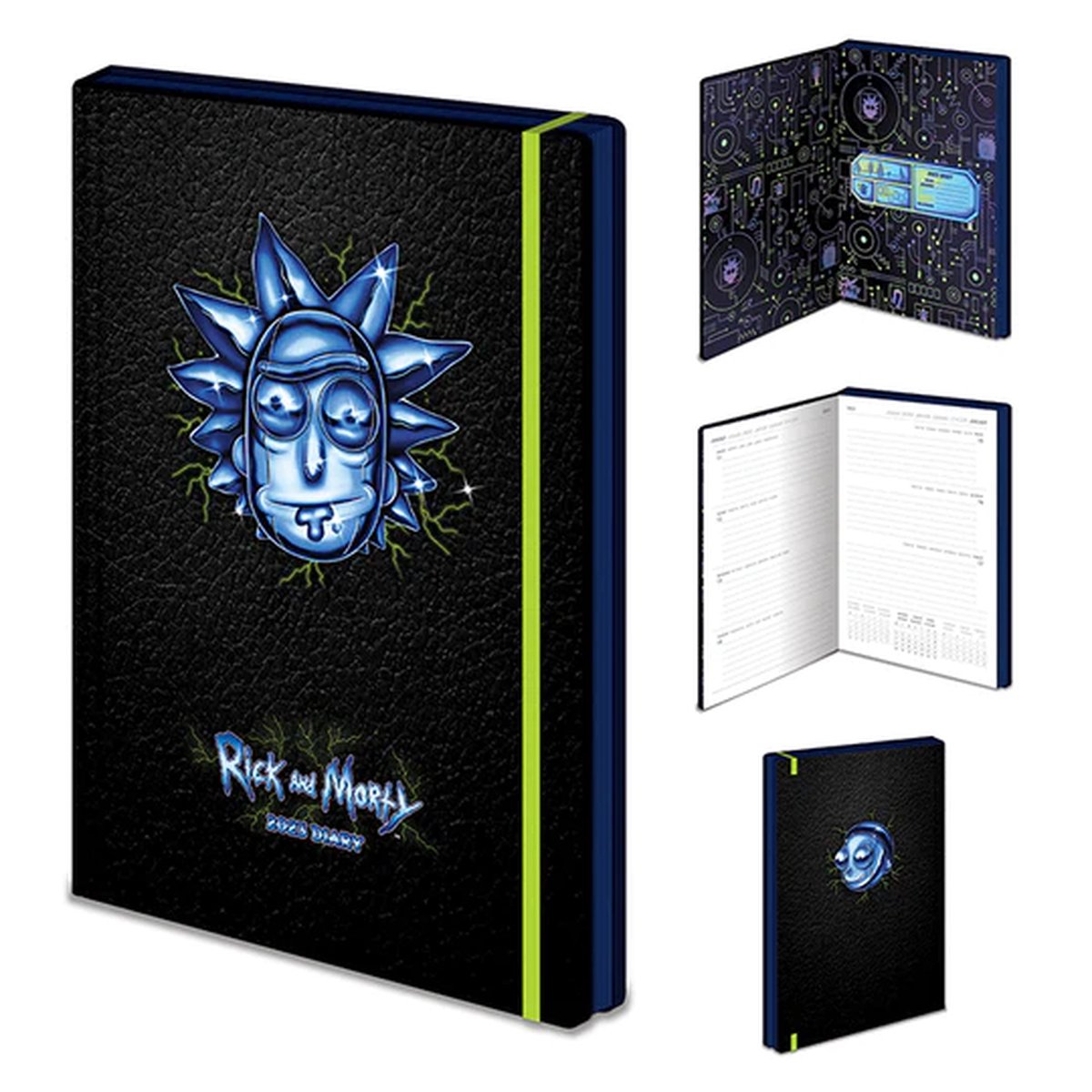 Sans marque sans marque Rick et Morty (cybernétique) 2023 - agenda agenda