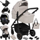 Lionelo amber plus 3-en-1 - poussette - lit parapluie - siège auto - ventilation XXL