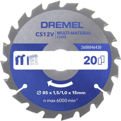 Lame de scie multi-matériaux Dremel Blueprint (cs600)