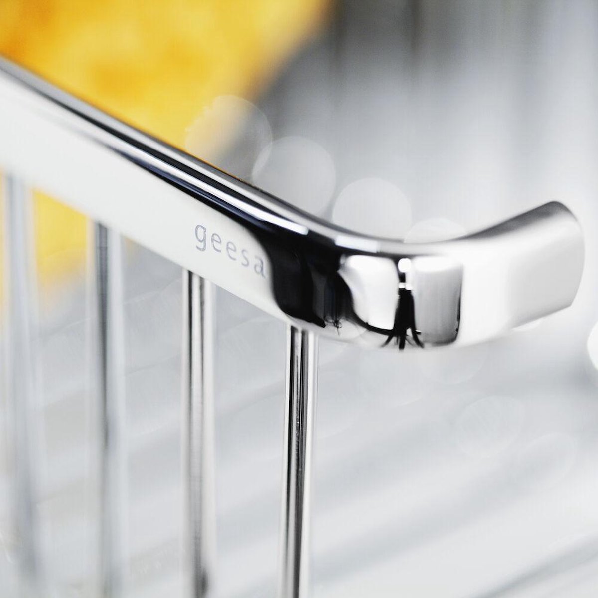 Panier de douche Geesa basket 26,5 cm - chrome