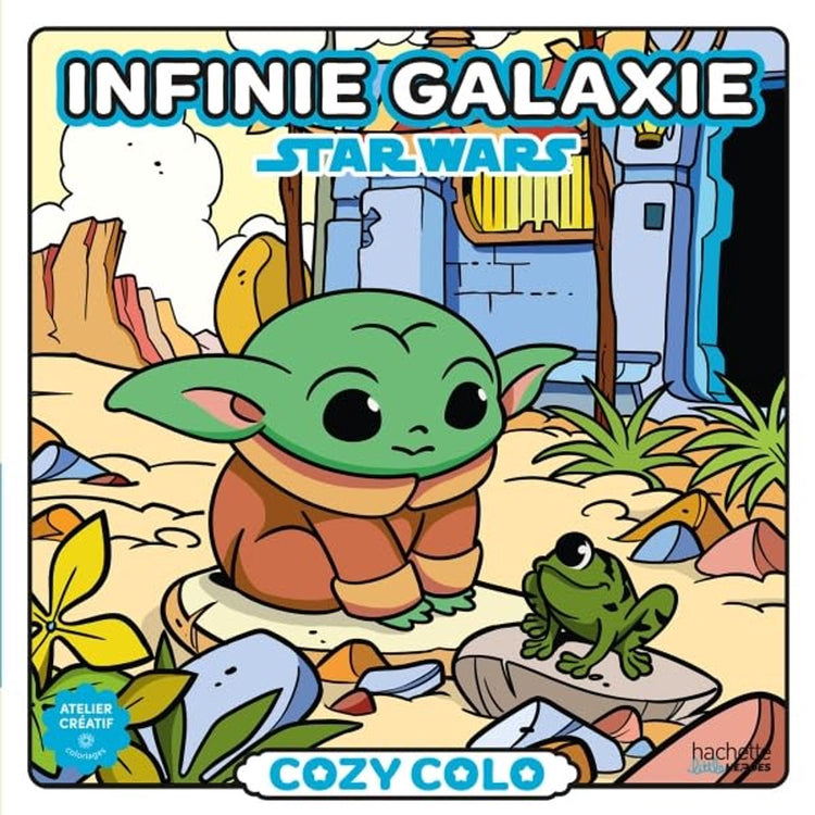 Hachette héros cosy colo star wars - galaxie infinie - hachette - livre de coloriage pour adultes