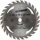 Wolfcraft - lame de scie circulaire 184x16mm - 28 dents - lame de scie pour scie circulaire - série argent - 6473000