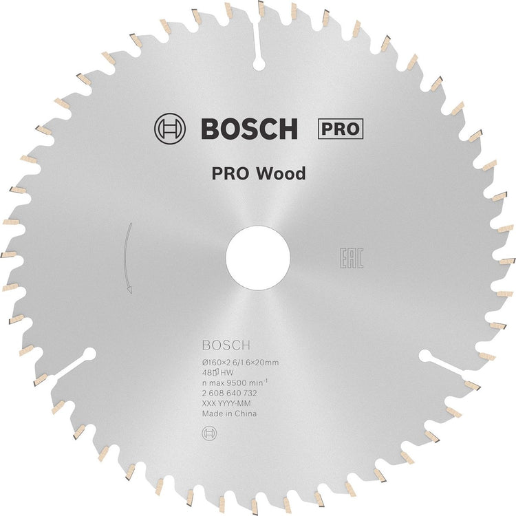 Bosch cirkzb opt 160x20 16x2.6 48t wz