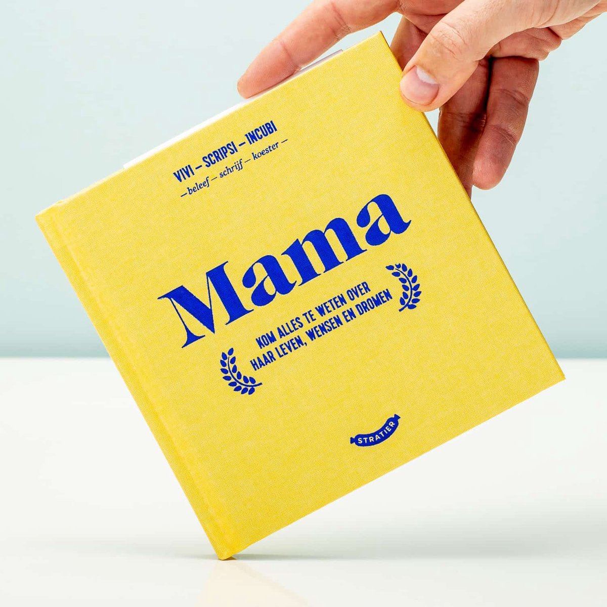 Livre à remplir pour maman Stratier