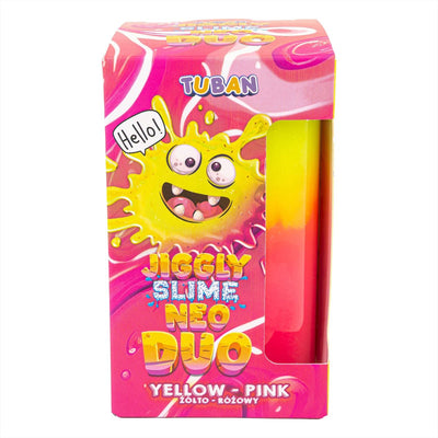 Kit d'artisanat Tuban jiggly slime | jaune rose