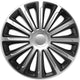 Enjoliveurs Versaco 16 pouces - argent tendance - 4 pièces