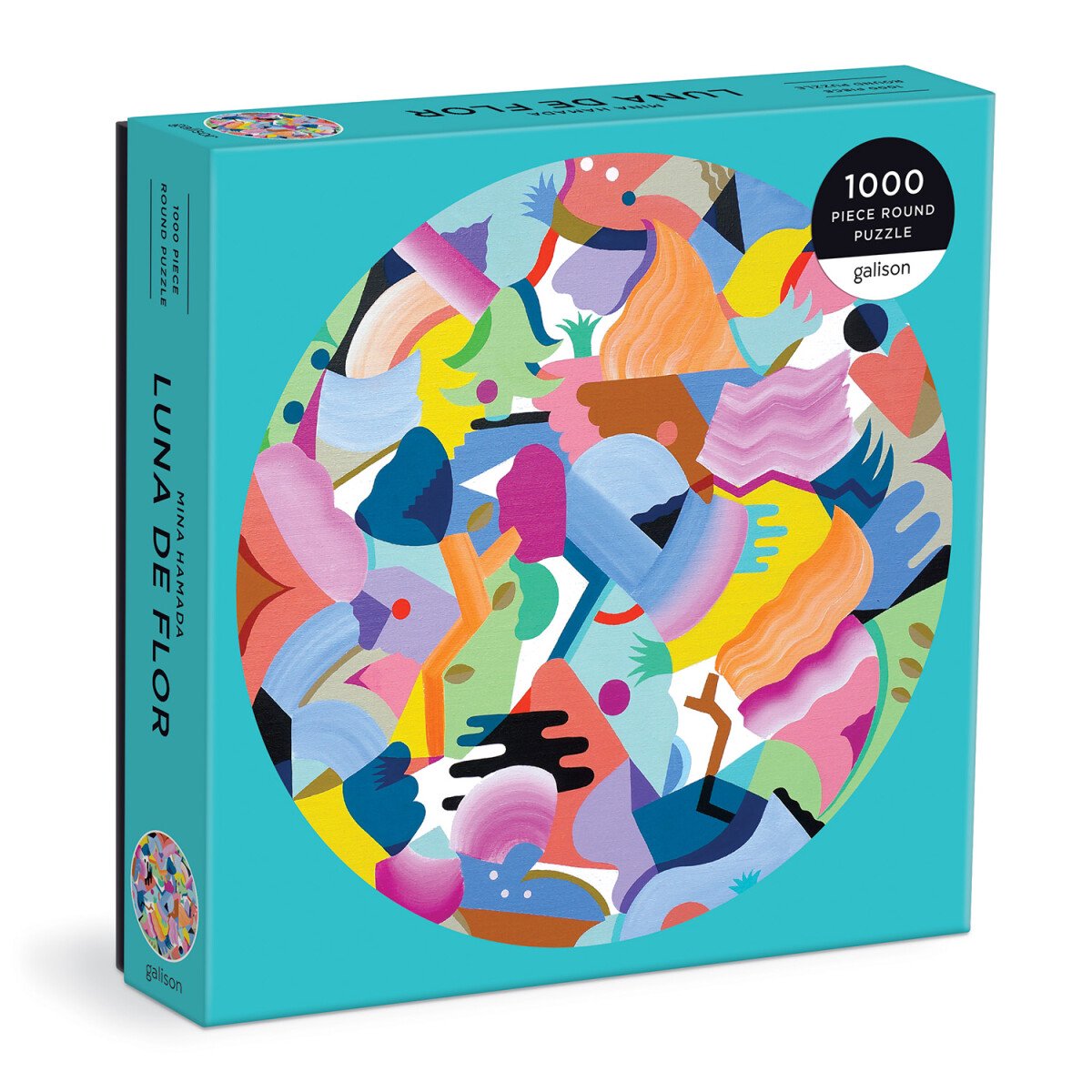Puzzle rond 1000 pièces Mina Hamada Luna de Flor