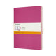 Carnets Moleskine - extra larges - lignés - rose - lot de 3