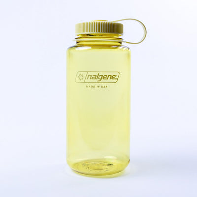 Nalgene - bouteille à large goulot - gourde - bouteille d'eau - étanche - 1000 ml - sans bpa - sustain - beurre