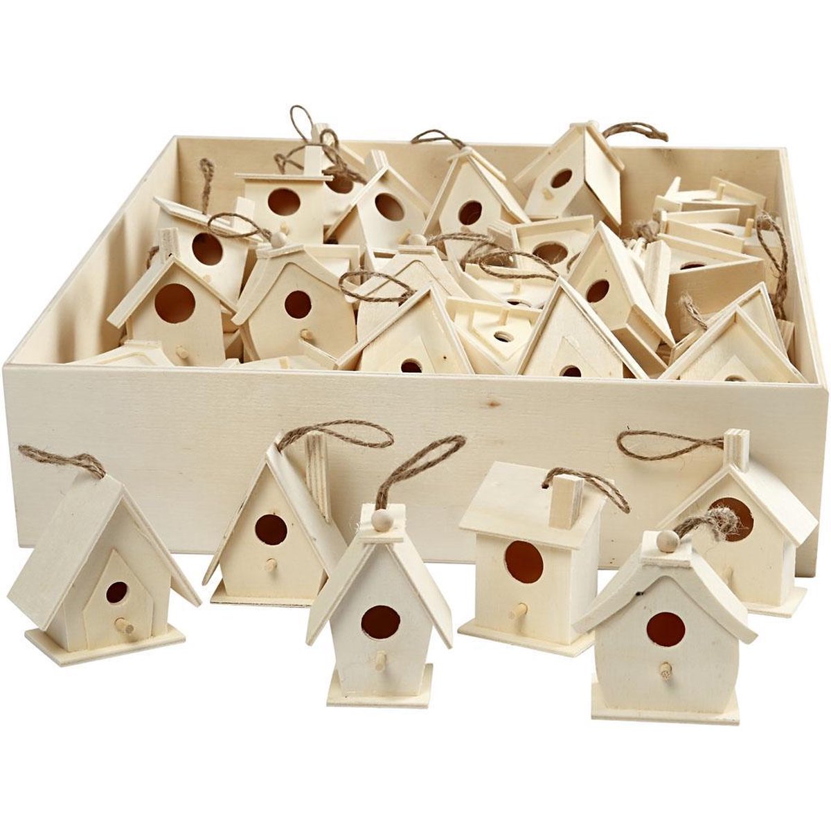Nichoir Creativ company, h: 7 cm, 6x10 pièce 1 boîte