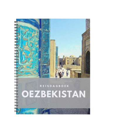 Carnet de voyage Anika Redhed Ouzbékistan - écrivez votre propre livre de voyage sur la Route de la Soie