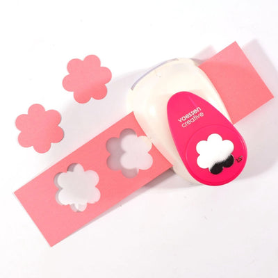 Vaessen creative punch - perforatrice figure - fleur - 3,4 x 3,8 cm