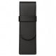 Étui à stylos Alassio - 2 stylos - cuir - noir - ju-2610