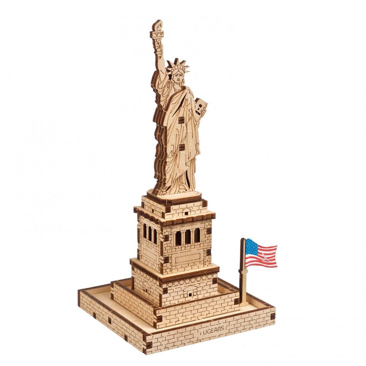 Modèle 3D en bois Ugears - Statue de la Liberté