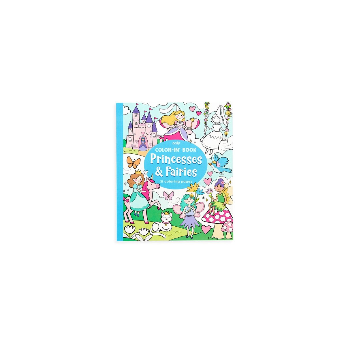Ooly - livre de coloriage - princesses fées