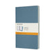 Carnets Moleskine - grands - lignés - bleu - lot de 3