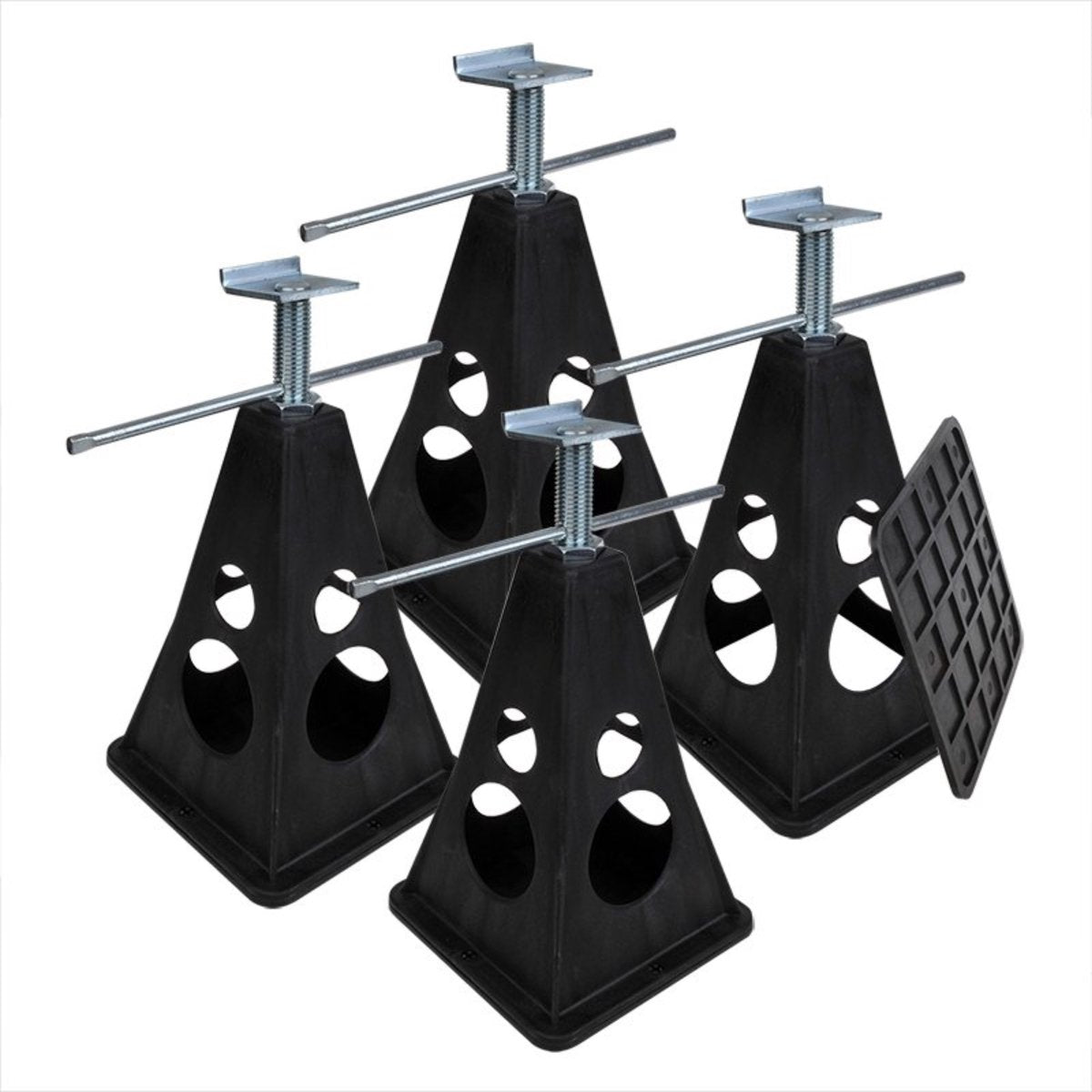 Proplus Caravan Corner Support Consistant jusqu'à 3000 kg 4 pièces