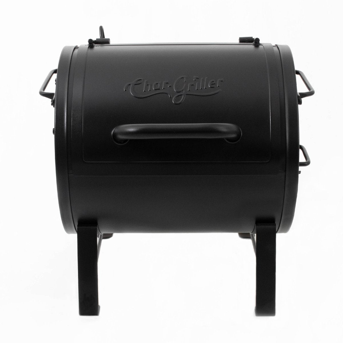 Barbecue au charbon de bois portable 3 en 1 Char-griller® – barbecue de table compact et foyer latéral pour fumoir – idéal pour le jardin, la terrasse, le camping et le balcon