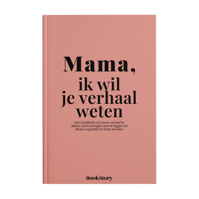 Bookstory maman, je veux connaître ton histoire – livre à remplir pour maman | cadeau original pour la fête des mères | livre à remplir personnel pour adultes