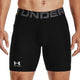 Under Armour UA HG Armour Shorts-BLK Pantalon de sport pour hommes - Noir - Blanc