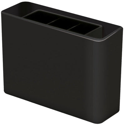Étui à stylos Han - smart line - 3 compartiments - noir brillant - ha-92120-13