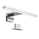 B.K. lumière - lampe miroir LED - éclairage miroir salle de bain - lumière blanc neutre 4 000k - 5w - 550 lm - l: 30cm