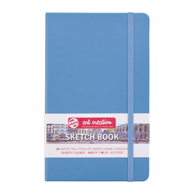 Talens art création carnet de croquis bleu 13 x 21 cm 140 g 80 feuilles